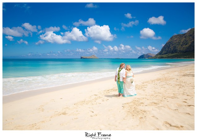 Oahu Beach Wedding at Hale Pohaku Waimanalo