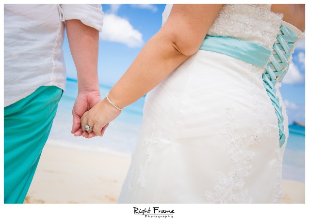 Oahu Beach Wedding at Hale Pohaku Waimanalo