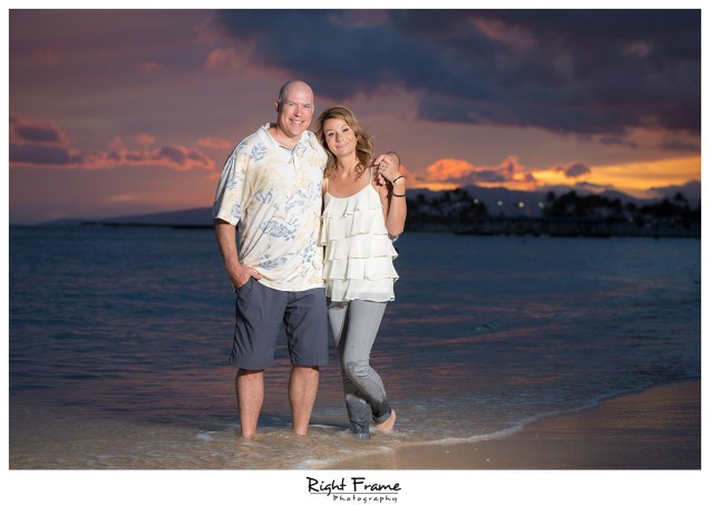 The Best Family Sunset Portraits in Waikiki Beach