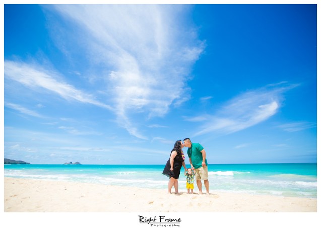 First Birthday Pictures at Waimanalo Beach Oahu Hawaii