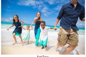 Hawaii Family Photos at the Beach
