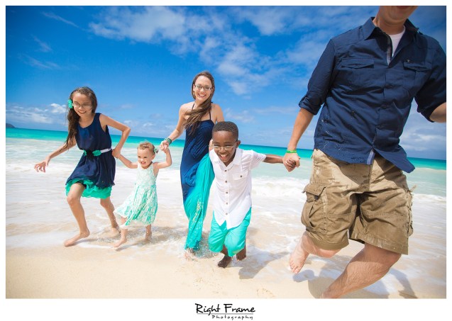 Hawaii Family Photos at the Beach