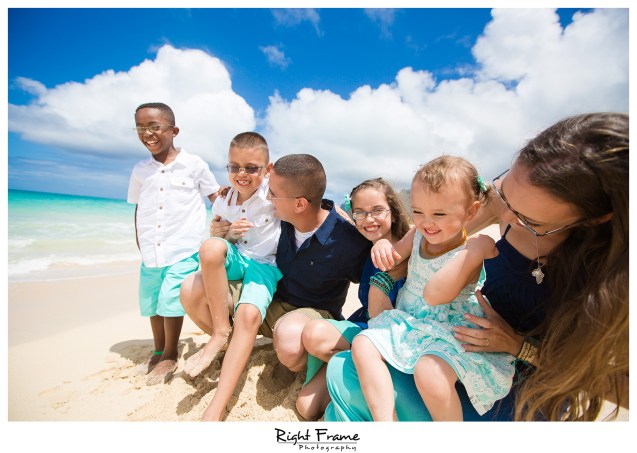 Hawaii Family Photos at the Beach