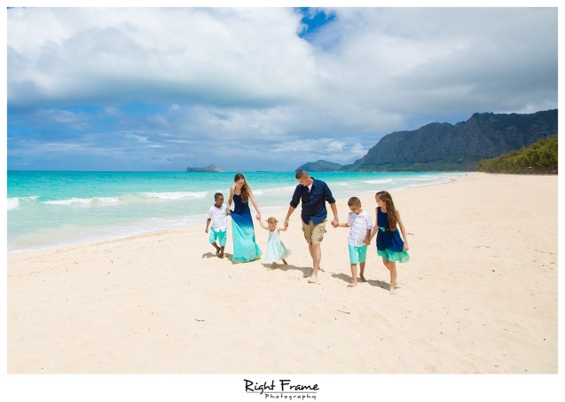 Hawaii Family Photos at the Beach