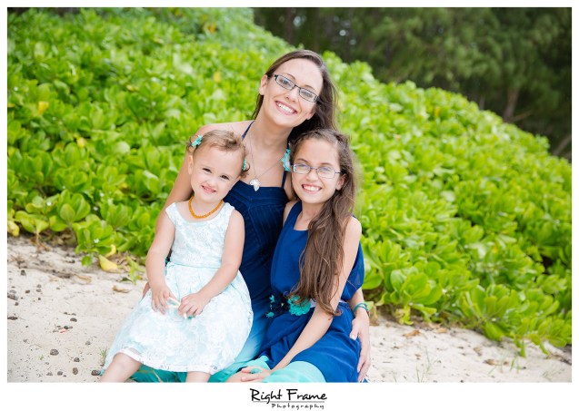 Hawaii Family Photos at the Beach