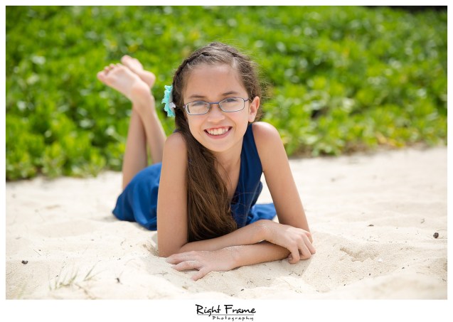 Hawaii Family Photos at the Beach