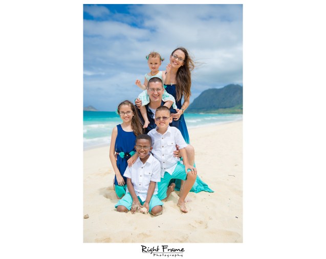 Hawaii Family Photos at the Beach