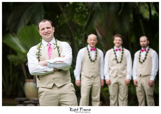 Place to Get Married Hale Koa Estate Oahu Hawaii