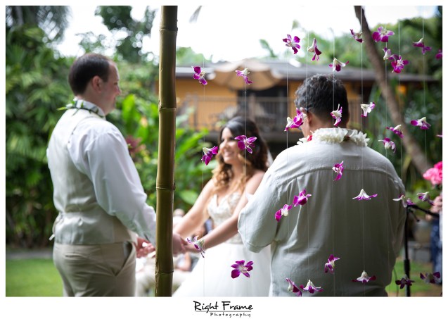 Place to Get Married Hale Koa Estate Oahu Hawaii