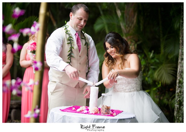 Place to Get Married Hale Koa Estate Oahu Hawaii