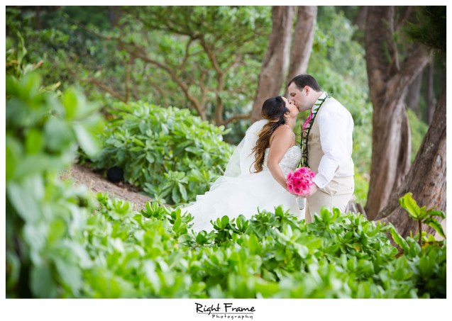 Place to Get Married Hale Koa Estate Oahu Hawaii