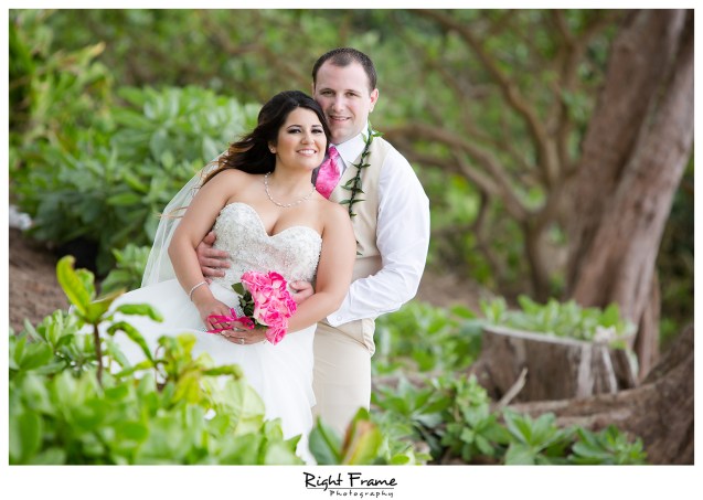 Place to Get Married Hale Koa Estate Oahu Hawaii