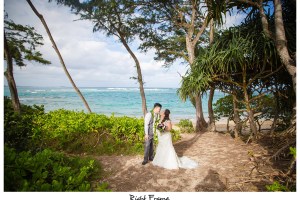 Beach House Wedding at Nani Kai Hale Hauula Oahu Hawaii