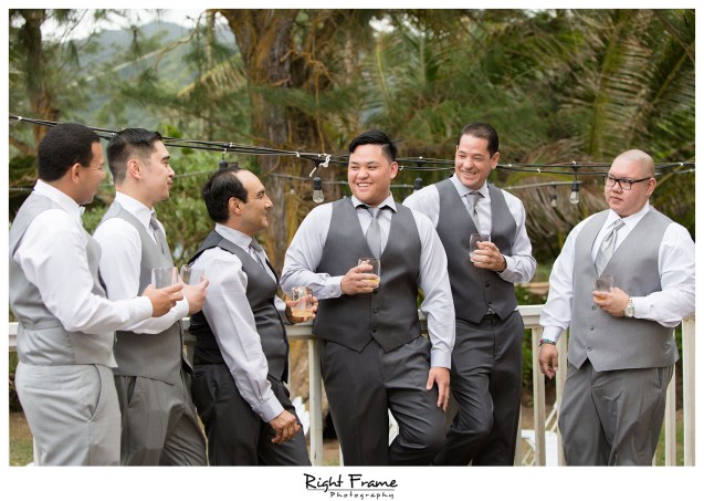 Beach House Wedding at Nani Kai Hale Hauula Oahu Hawaii