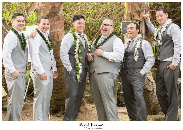 Beach House Wedding at Nani Kai Hale Hauula Oahu Hawaii