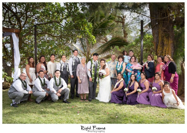 Beach House Wedding at Nani Kai Hale Hauula Oahu Hawaii
