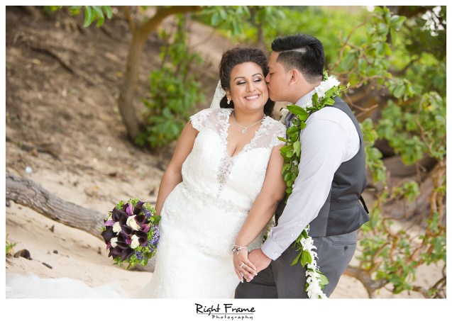 Beach House Wedding at Nani Kai Hale Hauula Oahu Hawaii