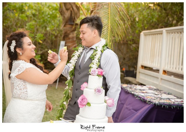 Beach House Wedding at Nani Kai Hale Hauula Oahu Hawaii
