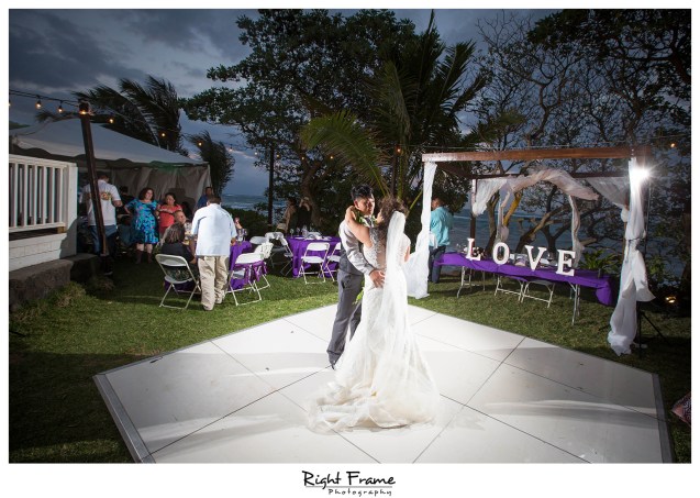 Beach House Wedding at Nani Kai Hale Hauula Oahu Hawaii