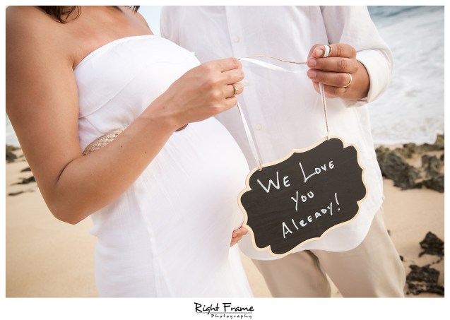Hawaii Oahu Maternity Photographer 
