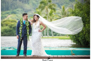 WEDDING at Kualoa Ranch, Moli'i Gardens Hawaii