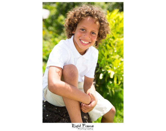 Family Portraits in Kailua Ocean View Estate