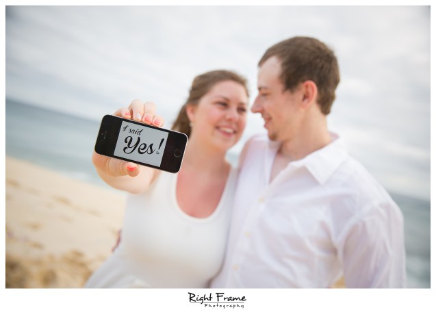 Oahu Surprise Sunset Proposal She Said Yes