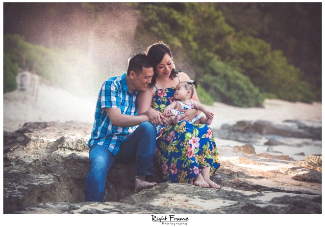Family Portraits in Honolulu Waikiki Beach
