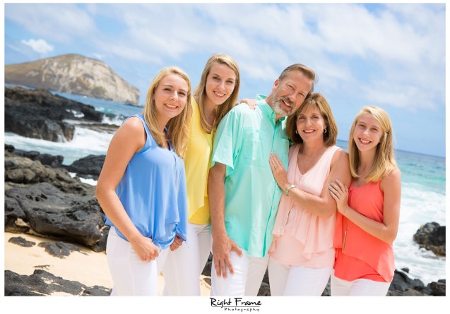 Family Photos in Hawaii - Makapu'u Beach Park
