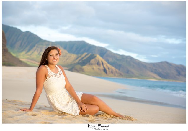 Senior Portraits in Oahu, Hawaii