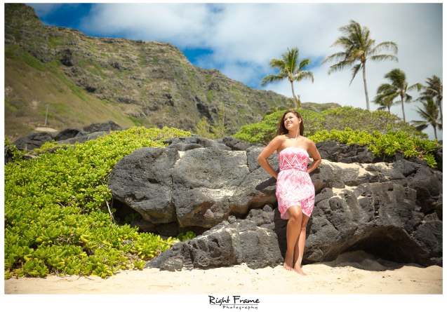 Senior Portraits in Oahu, Hawaii
