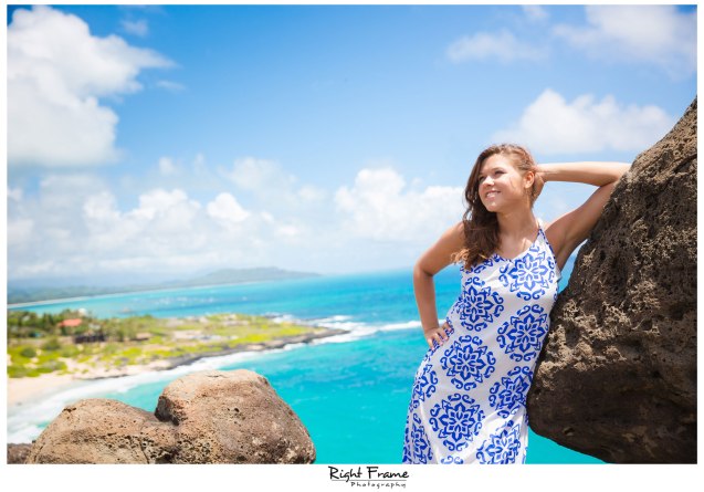 Senior Portraits in Oahu, Hawaii