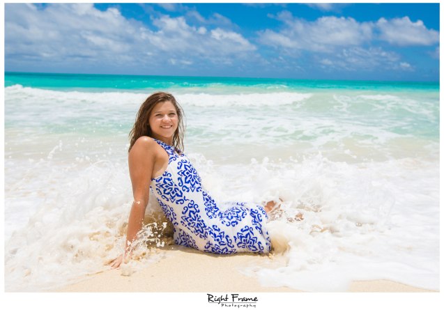 Senior Portraits in Oahu, Hawaii
