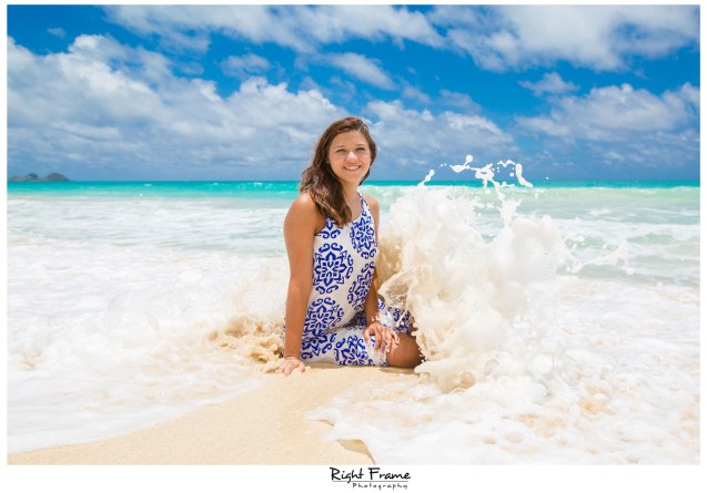 Senior Portraits in Oahu, Hawaii