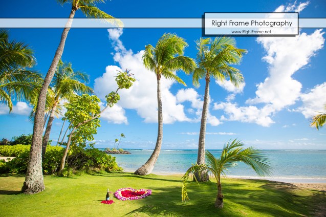 Surprise Marriage Proposal at Kahala Beach