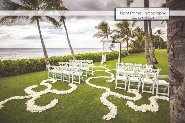 Ko'Olina Paradise Cove Wedding Imu Gardens