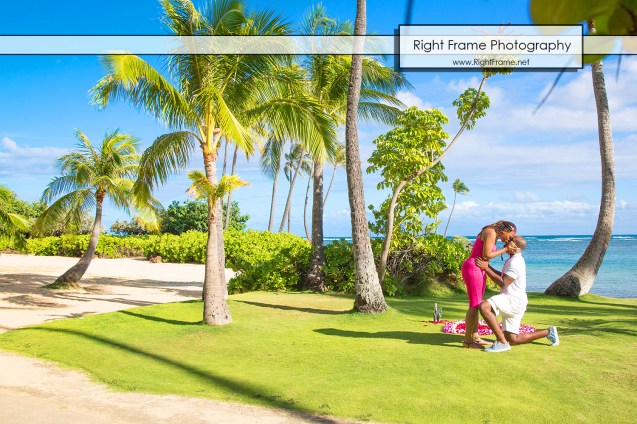 Surprise Marriage Proposal at Kahala Beach