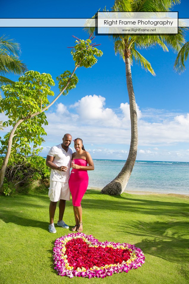 Surprise Marriage Proposal at Kahala Beach