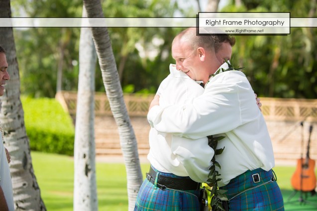 Ko'Olina Paradise Cove Wedding Imu Gardens