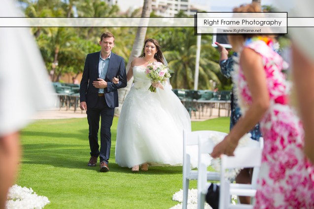 Ko'Olina Paradise Cove Wedding Imu Gardens