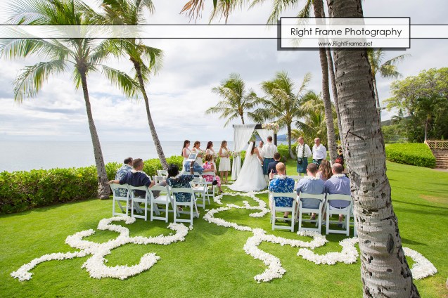 Ko'Olina Paradise Cove Wedding Imu Gardens