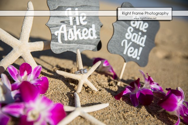 Surprise Marriage Proposal at Kahala Beach
