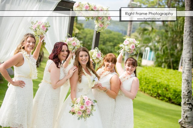 Ko'Olina Paradise Cove Wedding Imu Gardens