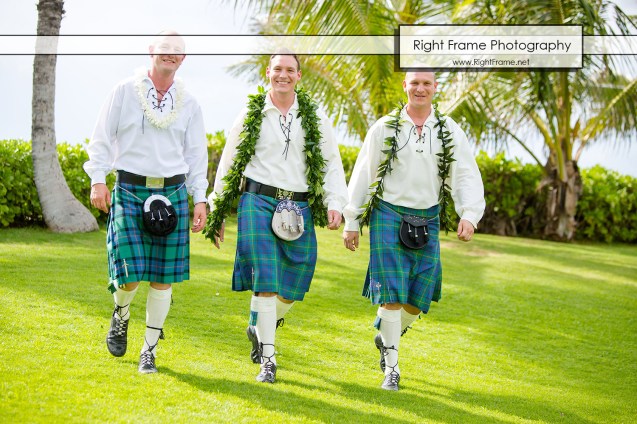 Ko'Olina Paradise Cove Wedding Imu Gardens