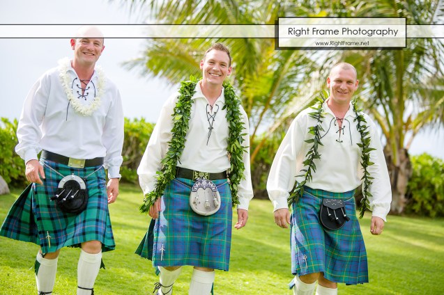 Ko'Olina Paradise Cove Wedding Imu Gardens