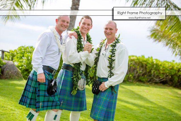 Ko'Olina Paradise Cove Wedding Imu Gardens