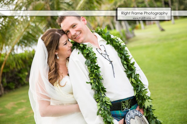 Ko'Olina Paradise Cove Wedding Imu Gardens
