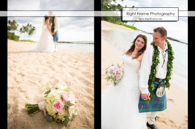 Ko'Olina Paradise Cove Wedding Imu Gardens