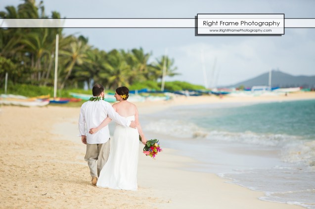 Lanikai Sunrise Beach Wedding Oahu Hawaii