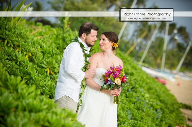 Lanikai Sunrise Beach Wedding Oahu Hawaii